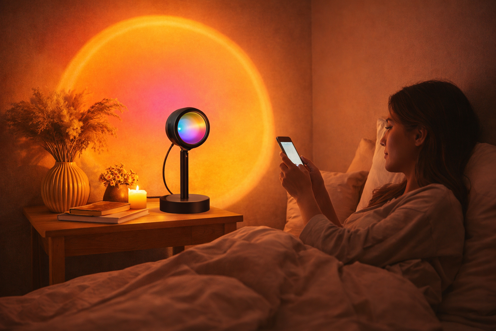 RGB Sunset Projection Lamp