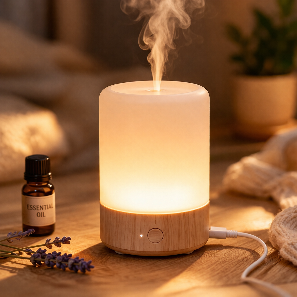 Ultrasonic Aroma Diffuser Lamp