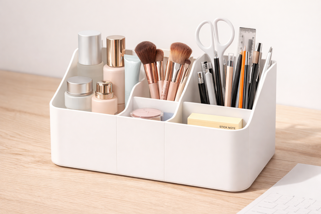 Multi-Compartment Desk Organizer