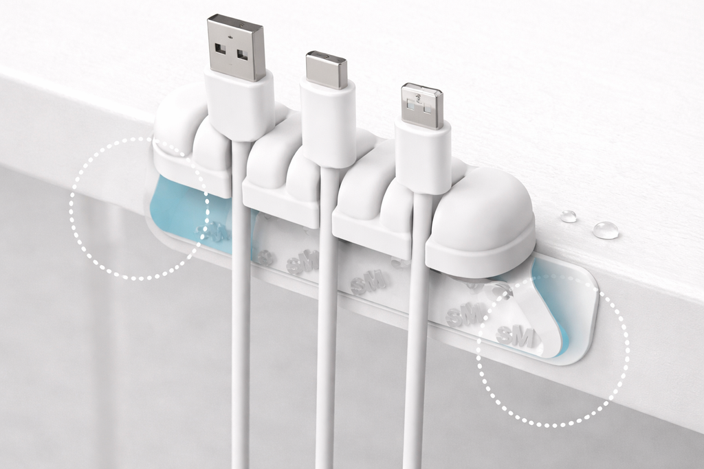 Self-Adhesive Cable Organizer Clips