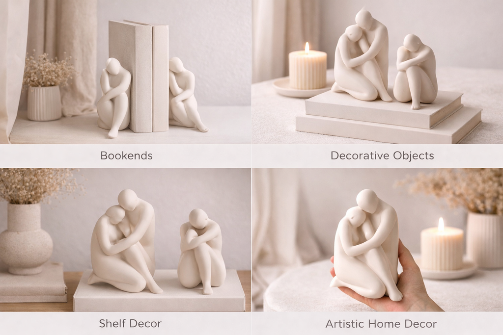 Minimalist Abstract Human Figurine Set