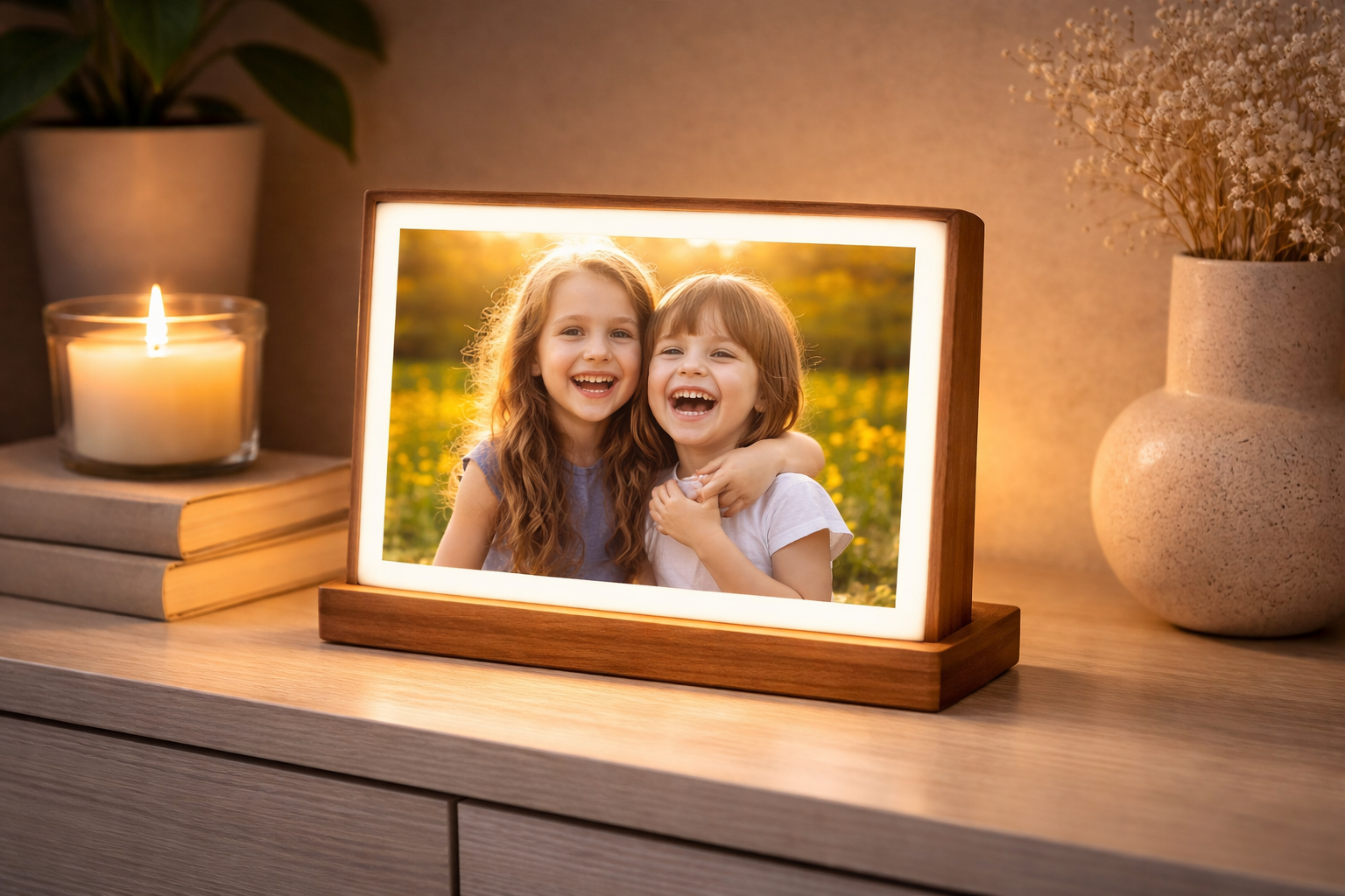 LED Light-Up Picture Frame
