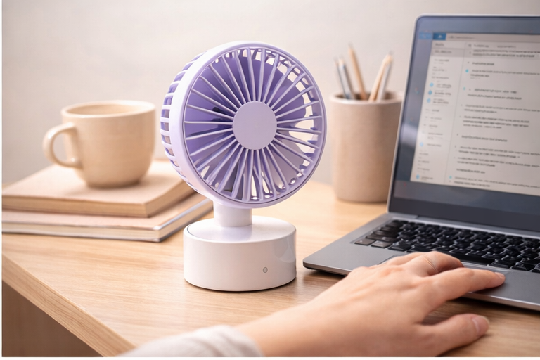 Portable USB Desktop Fan