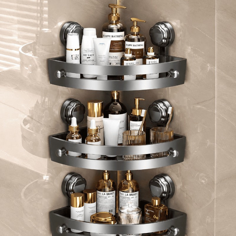 Strong Suction Bathroom Corner Shelf