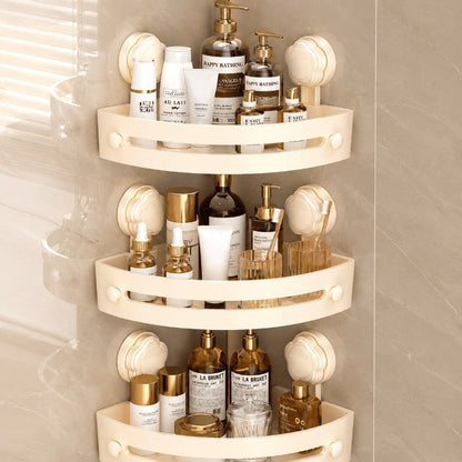 Strong Suction Bathroom Corner Shelf